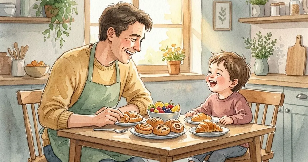 Cartoon illustration for развитие речи у детей на английском