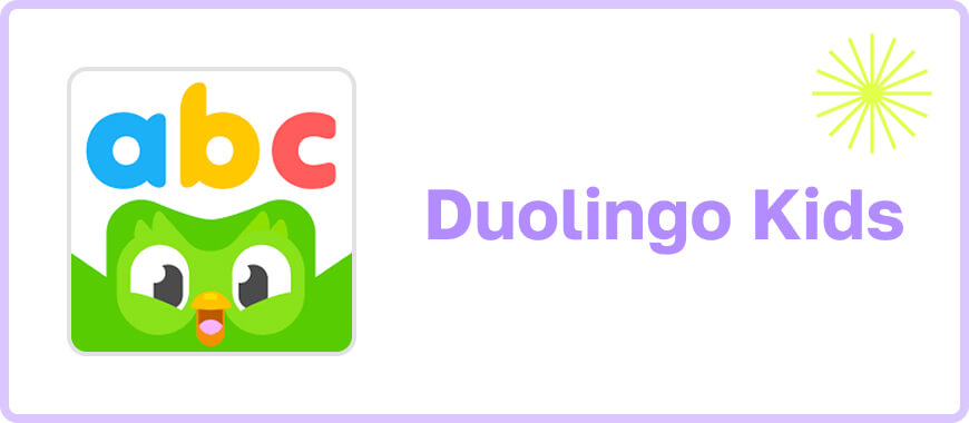 Logotipo de Duolingo Kids