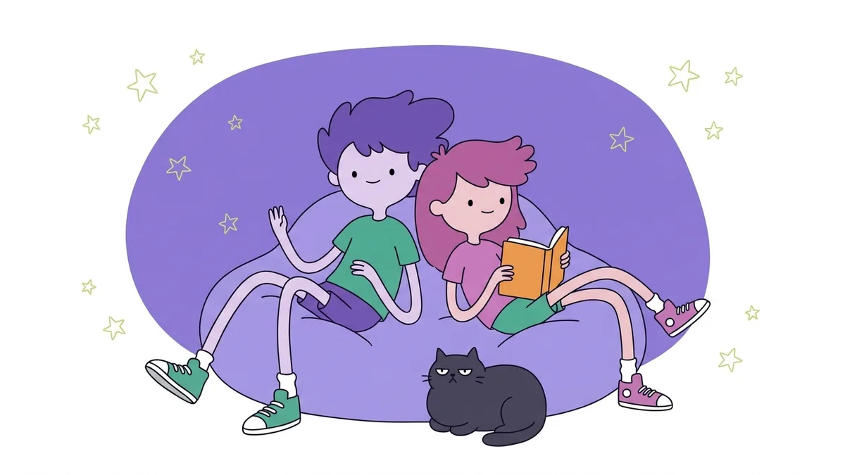 Historia de san valentín para niños en inglés visual example 2 | LearnLink