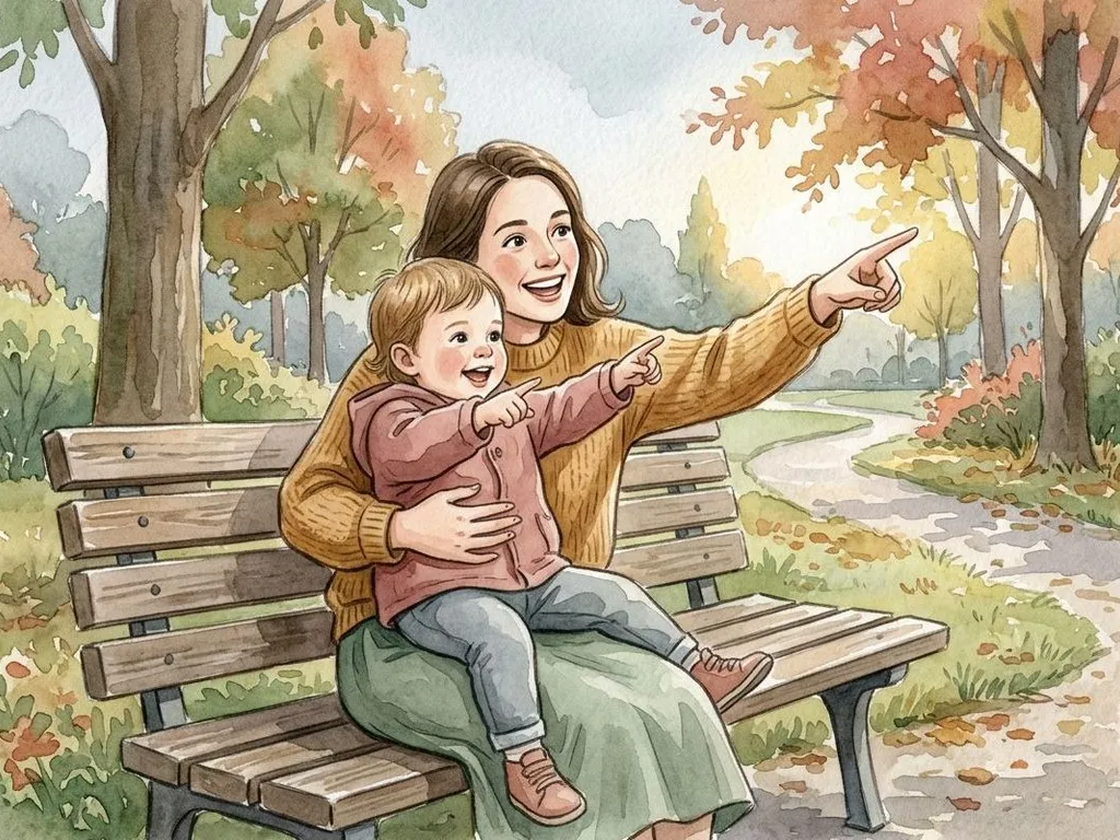 Cartoon illustration of home and Family Phrases