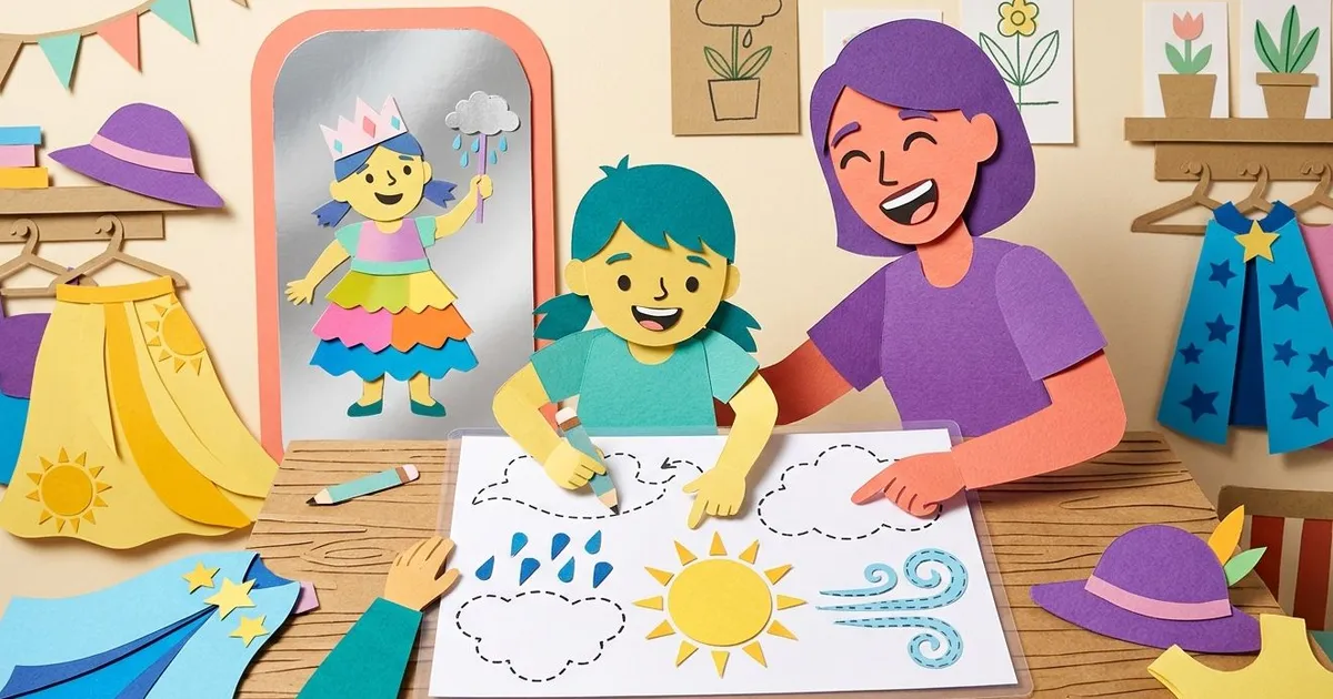 Weather Word Tracing for Kids | LearnLink Blog